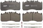 SBP set placute frana, frana disc SBP 07-P29211 (07-P29211)