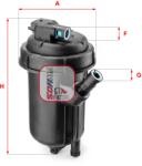 SOFIMA filtru combustibil SOFIMA S 5125 GC (S 5125 GC) - automobilus
