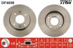 TRW Disc frana TRW LUC DF4698 - automobilus