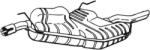 BOSAL Toba esapament finala BOSAL 215-219 (215-219) - automobilus