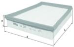 KNECHT Filtru aer KNECHT LX 2878 (LX 2878)