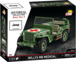 COBI Willys MB ambulanță 1: 12, 1131 k (CBCOBI-2806)