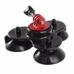 SJCAM Triple Suction Cup Mount Removable Black