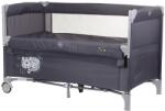 Chipolino Patut pliabil Chipolino Relax granite cu laterala culisanta (KOSIRE245GN)