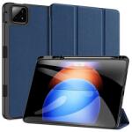 Dux Ducis Xiaomi Pad 6S Pro Dux Ducis domo, bőr hatású (aktív flip, trifold, asztali tartó, ceruza tartó) sötétkék (GP-157401)