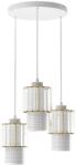 MILAGRO Lustră pe cablu BLANCO 3xE27/60W/230V albă (MI1900)