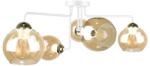 Keter Lighting Lustră aplicată MONDE WHITE 5xE27/60W/230V (KE0009)