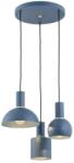 Argon Lustră pe cablu SINES 3xE27/15W/230V albastră Argon 1471 (AR1471)
