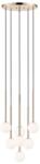 Zuma Line Lustră pe cablu Zuma Line P0574-07F-F7AA ARCTURUS 7xG9/4W/230V auriu (ZL0430)