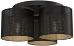 Luminex Lustră aplicată LOFT SHADE 3xE27/60W/230V neagră/aurie (LU5248)