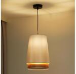 Duolla Lustră pe cablu BELL Duolla SHINY 1xE27/15W/230V d. 25 cm alb/cupru (DU603249)