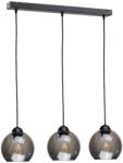 Keter Lighting Lustră pe cablu UNO 3xE27/60W/230V neagră (NA0235)