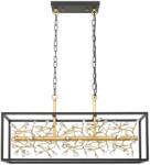 Zuma Line Lustră pe lanț Zuma Line P0578-06C-P7TF SPRING 6xG9/33W/230V negru/auriu (ZL0418)