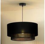 Duolla Lustră pe cablu BOHO Duolla RATTAN 1xE27/15W/230V d. 45 cm negru (DU603683)