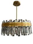 NEDES Lustră LED de cristal dimabilă pe tijă LED/80W/230V + telecomandă (ND3595)