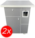 VM Pachet 2x Cabinet Aparat Cafea VM8 Antracit