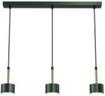 MILAGRO Lustră pe cablu ARENA 3xGX53/11W/230V verde/aurie (MI1741)