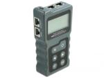DELOCK LCD kábel tesztelő RJ45 / PoE / DC (63110) (63110)