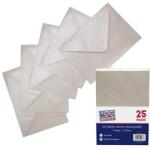 PUKKA PAD Boríték, C6, enyvezett, PUKKA PAD "Fresh White", elefántcsont fehér 9067-ENV (9067-ENV)