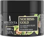 Afrodita Cosmetics SPA Nourish Gold Захарен ексфолиант за тяло, 175 g - ozone