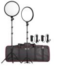 Viltrox Set 2 Lampi LED 25W Viltrox VL-500T Duo Kit Round 1550lux Bicolor 3300-5600K