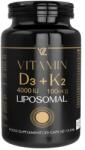 Vita Code Lab Vitamina D3 4000 UI si K2 100 mcg Liposomale, 30 capsule vegetale, Vita Code Lab