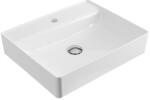 Excellent Rima 2.0 lavoar 50x40 cm dreptunghiular de blat alb luciu CEEX. 4901.500. WH (CEEX4901500WH)