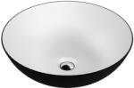 Lavita Rosa lavoar 40x40 cm rotund de blat alb-negru mat 5900378334293 (5900378334293)