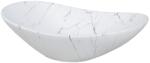 Comad Lena lavoar 61.5x36 cm ovale de blat alb mat UN-LENA-MW17 (UNLENAMW17)