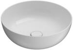 Globo T-Egde lavoar 45x45 cm rotund de blat alb luciu B6T45BI (B6T45BI)