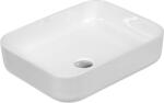 Lavita Galera lavoar 50x39 cm dreptunghiular de blat alb luciu 5908211479446 (5908211479446)