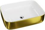 Lavita Galera lavoar 50.5x40 cm de blat alb-auriu luciu 5900378322597 (5900378322597)
