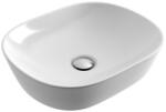 Actima Jima lavoar 46.5x37.5 cm ovale de blat alb luciu CEAC. 2001.465. WH (CEAC2001465WH)