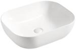 Comad Smile lavoar 50x40 cm dreptunghiular de blat alb luciu UM-6254SMILE50DP (UM6254SMILE50DP)