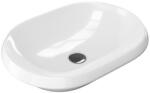 Actima Lupio lavoar 60x40 cm ovale încastrat alb luciu CEAC. 3818.600. WH (CEAC3818600WH)