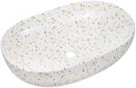 Comad Lili lavoar 60x41.5 cm dreptunghiular de blat alb luciu UN-LILI-MW21 (UNLILIMW21)