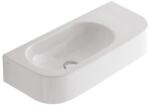 Globo Concept lavoar 55x27 cm semicircular clasică alb luciu SCT55. BI (SCT55BI)