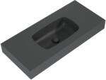 Elita Dimple lavoar 100.8x46 cm dreptunghiular clasică antracit mat RE041000026010 (RE041000026010)