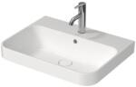 Duravit Happy D. 2 lavoar 60x46 cm dreptunghiular de blat alb-antracit mat 2360606100 (2360606100)