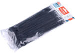 Extol kábelkötegelő 7, 2×300 mm 100db, többször használható (oldható) fekete nylon; UV-, sav- és lúgálló (8856258) - gardenet