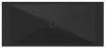  Sapho GSI Extra Flat kerámia zuhanytálca 180x80x2 cm, matt fekete 46180826 (46180826)