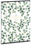 Ars Una Ars Una Botanic Leaf A/4 extra kapcsos füzet-sima (53800244)