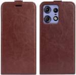  Husă rabatabilă pentru Motorola Edge 50 Pro maro