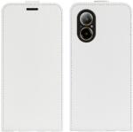  Husă rabatabilă pentru Realme C67 albă