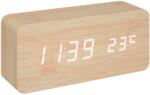 Atmosphera Ceas digital Gamile, cu alarma, 15 x 4 x H. 7 cm
