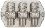 Decora Forma Copt Spargatorul de Nuci 3 Cavitati 14.8 x 6.4 x H 4.5 cm, Aluminiu Antiaderent (80126)