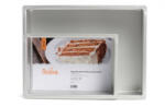 Decora Tava Dreptunghi Margini Drepte, 40 x 30 x H 10 cm, Aluminiu Anodizat (62645)