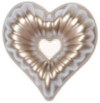 Decora Forma Coacere Inima Beatrice 28 x 27 x H 10 cm, Aluminiu Antiaderent (80110)