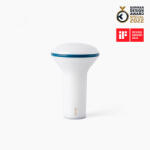 Faro Barcelona Buddy fehér-kék hordozható LED asztali lámpa (FAR-20209) LED 1 izzós IP20 (20209)