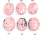 Palm Stone Rodocrozit Druzy de Peru Mineral Natural 48-55 x 37-44 x 18-22 mm (XXL) - 1 Buc